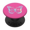 Rainbow Butterfly Pink PopSockets Standard PopGrip