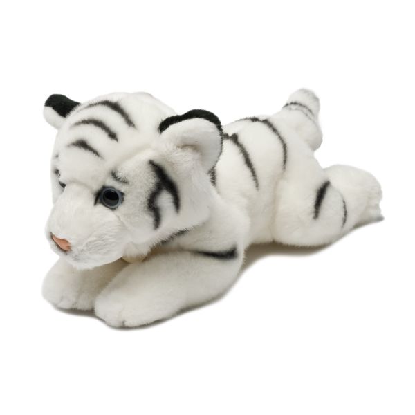 Aurora, 13170, MiYoni White Tiger, 8In, Soft Toy, White