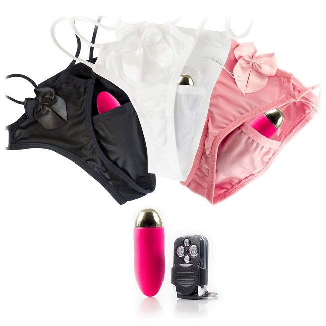 Womens Remote Control Vibrating Panties with JOLT! as seen on The Ugly Truth (3 Pairs, Fits All)