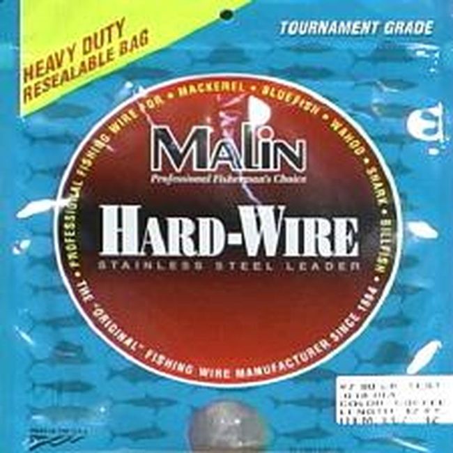 Malin LC7-42 Stainless Steel Wire Cof, 42-Feet, 80-Pound