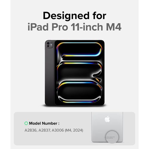 Ringke Fusion Sketch Stand [Case + Stand] Compatible with iPad Pro 11 Inch Case (M4, 2024) Non Yellowing Wobble Free Cover for Writing and Drawing - Black