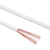 conecto, CCA Speaker Cable 2 x 1.50 mm² White 20 m