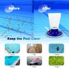 Pool Cleaner Fine Mesh Filter Bag, Universal Pool Vacuum Net Bag with Pull-Lock for Pool Blaster Leaf Vacuum, Leaf Eater, Leaf Catcher, Leaf Gulper, Leaf Bagger, Leaf Master Replacement Parts - 2 Pcs