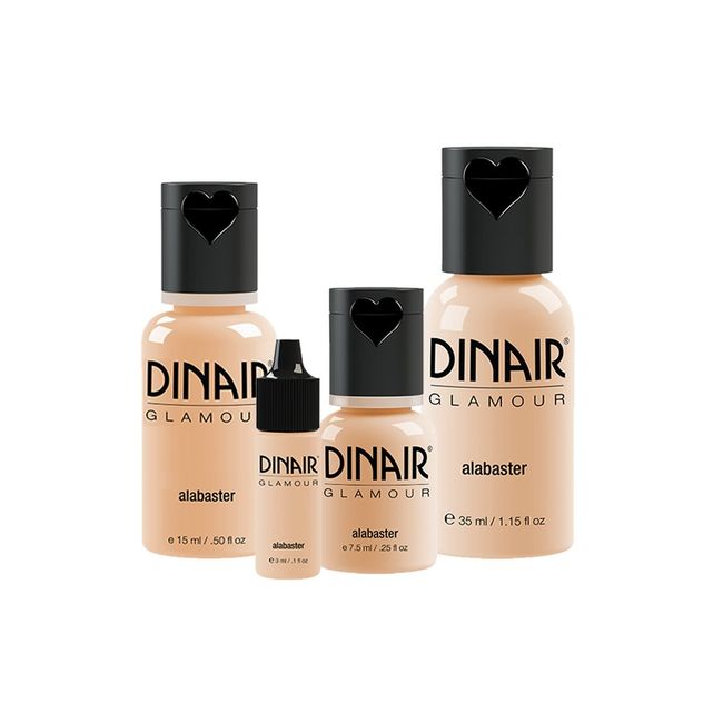 Dinair Airbrush Makeup Foundation | Tan Shades | GLAMOUR: Natural, Light  coverage, Matte