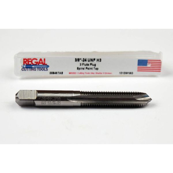 3/8" X 24 HSS GH3 3 Flute Spiral Point Plug TAP