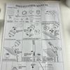 G-Promise Metal Rainfall Shower Head with Filter and Handheld