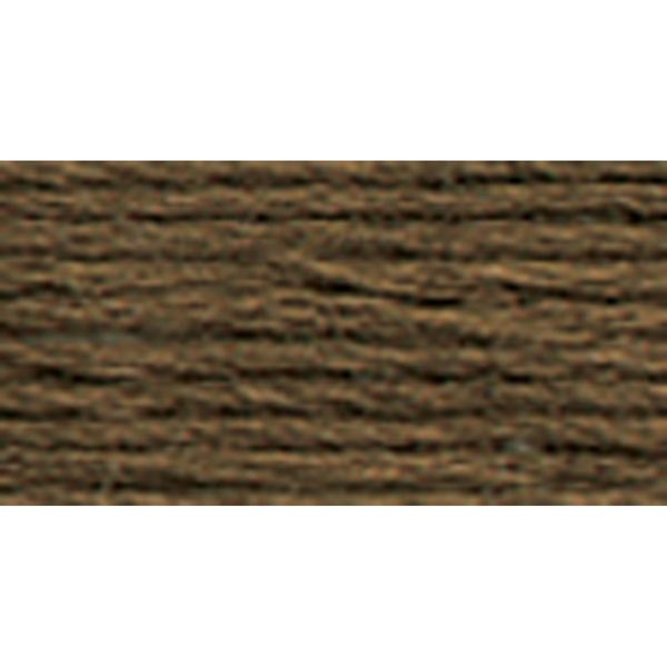 DMC 6-Strand Cotton Embroidery Thread, 8 m, Dark Mocha Brown