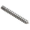 1-1/8" Solid Stainless Steel Wood Screw Concho Adapter 4 pack
