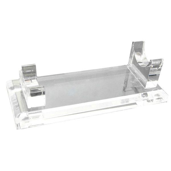 1PC Acrylic Tattoo Gun Holder Tattoo Machine Stand Clear Tattoo Pen Display Stand Rack Shelf Best for Salon Personal Use