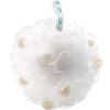 Bath Pouf With White Soap Pieces