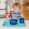 Green Sprouts Snap & Go Wipe-Off Bibs (3 Pack) 9-18M - Whales