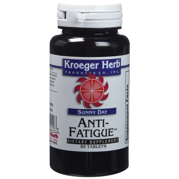 Kroeger Herb Anti-Fatigue, 80 Count