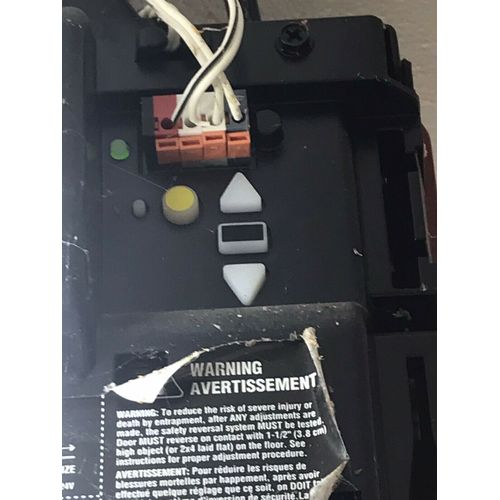 LiftMaster 893LM 3 Button Garage Door Opener Remote Control