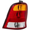 Evan Fischer Driver Side Tail Light Compatible with 1999-2003 Ford Windstar