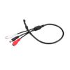 Topiky Low Noise Mini Microphone High Sensitive Pickup Audio Mic for CCTV Security Camera DVR Sound