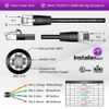 InstallerParts CAT6 UTP Booted Cable [White] - 9 FT - 1 Pack - Professional Series - 10Gbps, Cat6 Patch Cable, Network, Internet