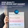 1 x Round MDF Magnet - World Map Earth Travel 3799