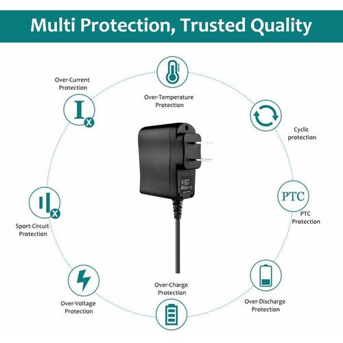 J-ZMQER AC Adapter Compatible with Model: A30610Q Wahl Clipper 8552 8554 and 8745 Power Supply Cord