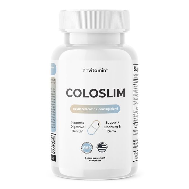 Coloslim - Gental Colon Cleanse For Digestive Health & Gut Flora