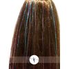 40" Hair Tinsel 100 Strands (Sparkle Teal)