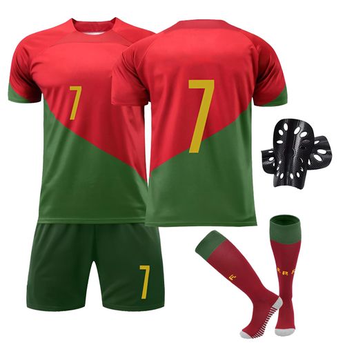 Sternstunde Jersey Sets Children, Home/Away Football Jersey for Children, Men, Boys’ Football Jersey, Sports Shirt, Boy Football Training T-Shirts, Shorts and Socks, red