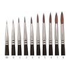 KOLINSKY ELITE DENTAL BRUSHES 10pkg -  WOOD TYPE - TRAVEL PACK