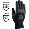 Uvex Unilite Thermo Plus Unisex 10 Winter Gloves, Black