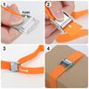 6.6ft/3.3ft Cargo Lashing Straps Adjustable Tie-Down Strap up to 550Lbs, 8pcs