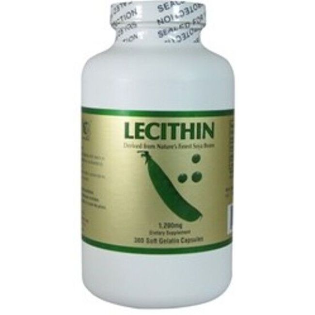 Lecithin,prevent  cholesterol anti-oxidant,1200mg, 300caps/bottle