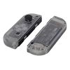 eXtremeRate Transparent Clear Joy con Handheld Controller Housing with Full Set Buttons, DIY Replacement Shell Case for Nintendo Switch Joycon & Switch OLED Joy con - Console Shell NOT Included