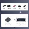 chenyang USB 2.0 Front Panel Header 9Pin/10Pin 1 to 2 USB C Female Mainboard Header Extension Adapter