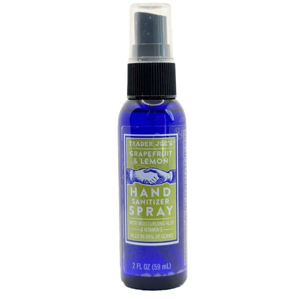 Trader Joe's Grapefruit & Lemon Hand Sanitizer Spray with Aloe & Vitamin E