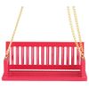 Classics by Handley Dollhouse Miniature Red Porch Swing