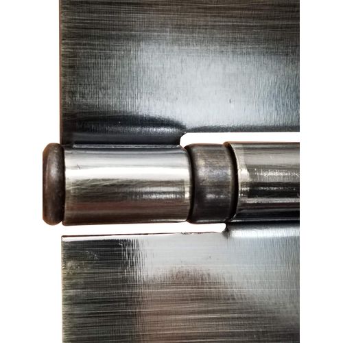 Hinge Outlet 4 Inch with 5/8 Inch Square Radius Ball Bearing Door Hinges, Heavy-Duty Steel, Removable Pin (Antique Brass, 12 Pack)