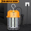 100W LED Temporary Work Light Fixture Construction Drop Light 5000K IP65 15000lm