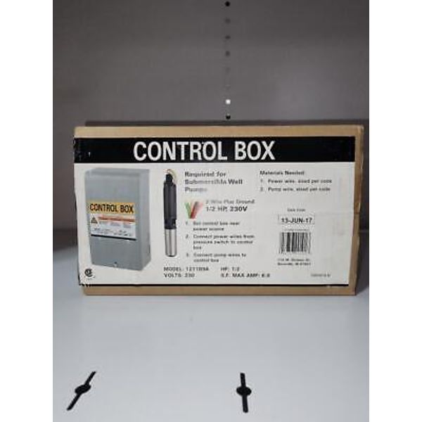 Star Control Box for 1/2 HP Submersible Well Pumps (230 Volt)