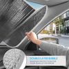 Sharper Image Universal Windshield Sunshade Visor Car SUV Truck, Lavender Shine