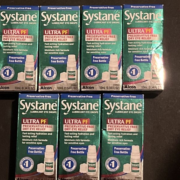 Systane Ultra PF Preservative Free Lubricant Eye Drops, 10ml 25/26 Free🚢 x7📦’s