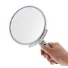 Merry CH-7740 Folding Hand Mirror with Magnifying Mirror, Silver