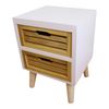 EliteKoopers Compact 2 Drawer Unit with Removable Legs For Home Office