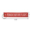 Apex Imports AIXEPA 3x Remove Before Flight Red/White Key Chain 5.5" x 1" (3 Pack)