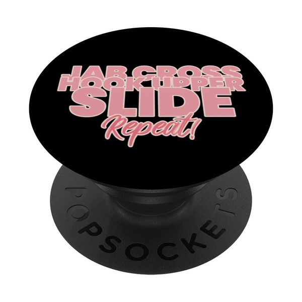 Jab Cross Hook Uppercut Combo Slide Then Repeat Boxer Combo PopSockets Swappable PopGrip