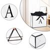 11” Initial Gift Bag with Handle, Personalised Birthday Gift Bag for Presents, A