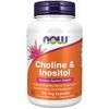 NOW Supplements - Choline & Inositol 100 Veg Capsules