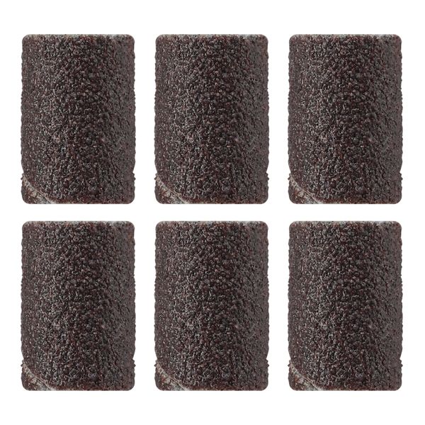 Dremel 120-Grit Sanding Bands, 438 1/4-Inch, 6-Pack