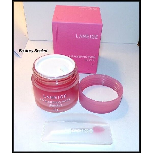 NEW in BOX LANEIGE Korean Lip Sleeping Mask (Berry)  20g/0.71 oz.  Retail $20.00