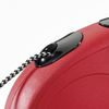 flexi - new classic cat Correa XS cord 3m, red
