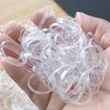 Mini Rubber Bands Clear Elastic Rubber Bands Small TPU Ties (Dia 0.4'')