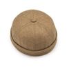 Zegoo Solid Color Short Beanie Magic Strap Casual Hat Soft Cap