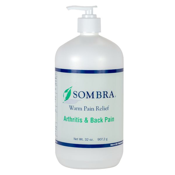 32 oz. Pump of Sombra's Original Warm Therapy Pain Relieving Gel (FREE SHIPPING)